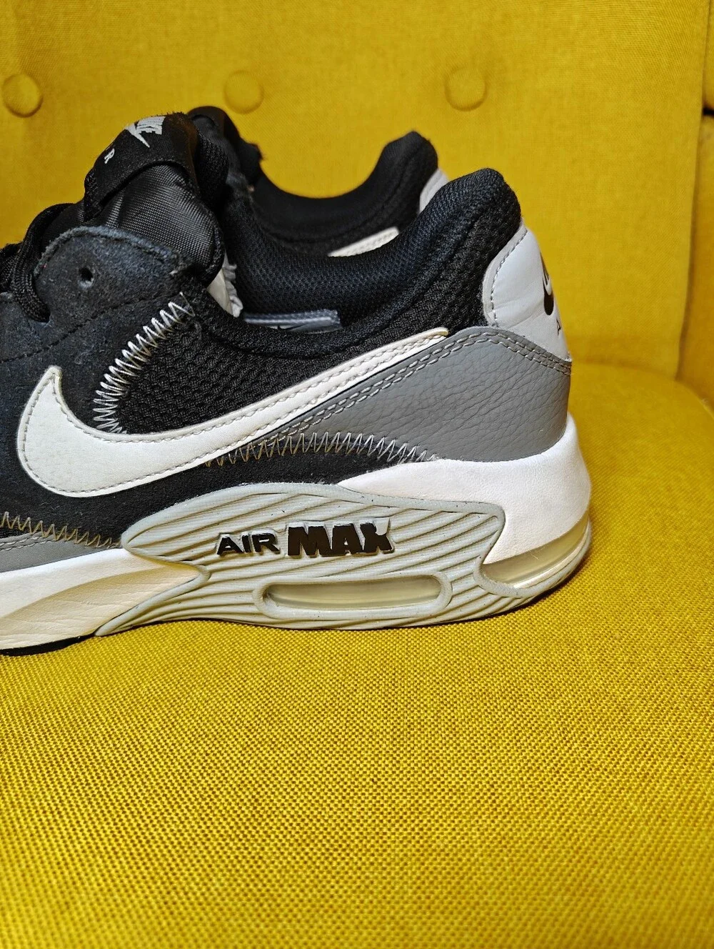 Nike Air Max Excee Black Gray Sneakers Casual Men's Shoe Size 9